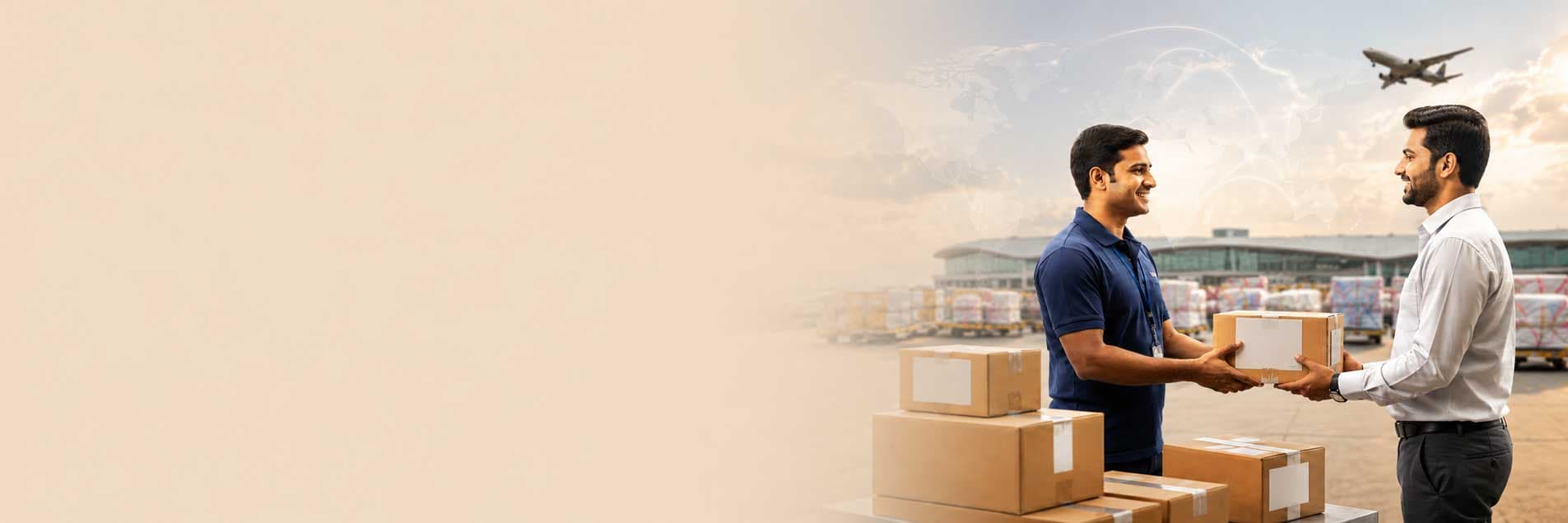 International courier services process from Mumbai