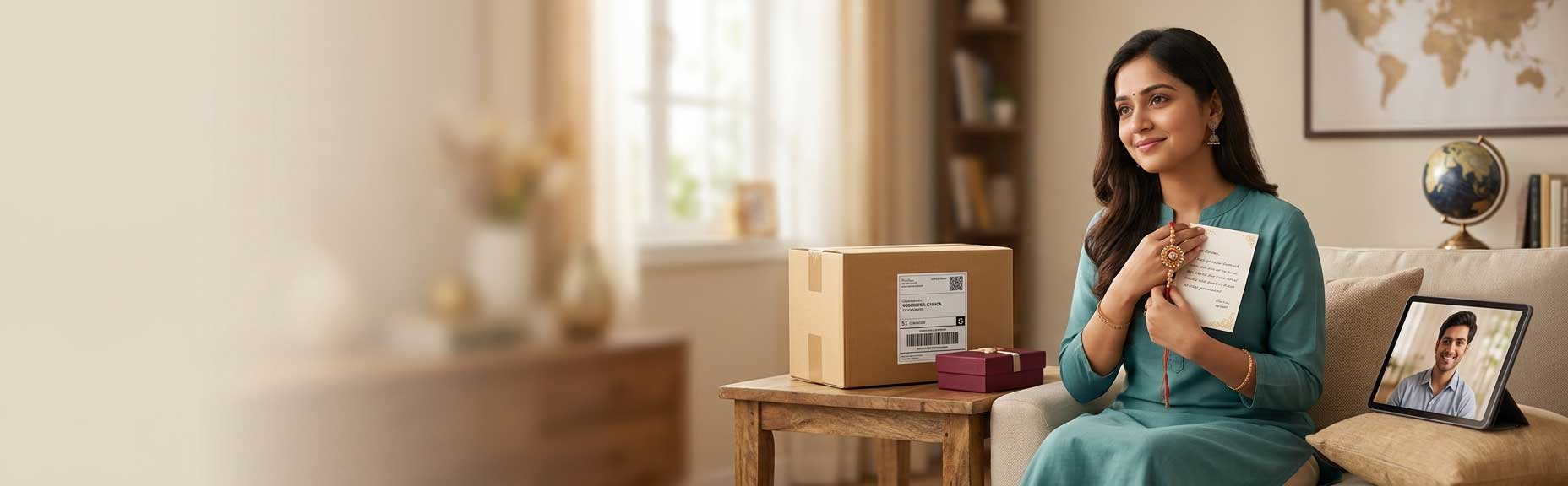 Missing Your Sibling This Raksha Bandhan? How International Courier Services Help You Celebrate From Anywhere in the World