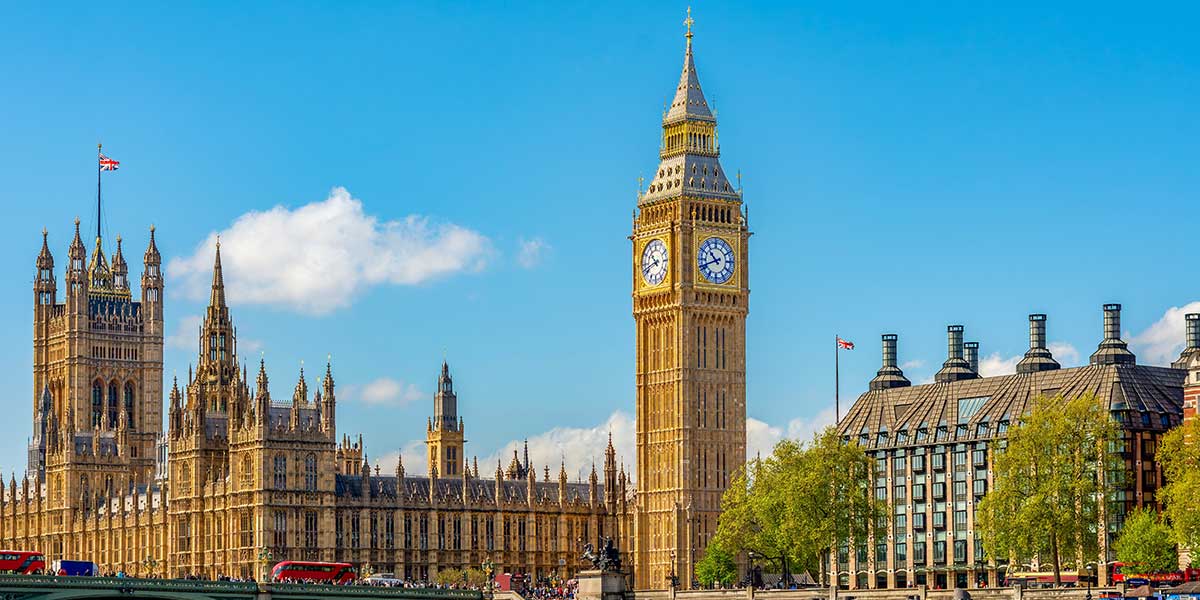 the clock tower of London