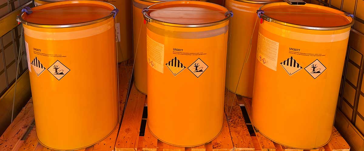 Hazardous Chemical Containers