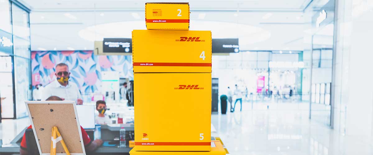 DHL Courier Boxes